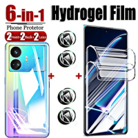 6in1 Hydrogel Film Front Back Camera Lens Soft Glass Realmi GT Neo5 5se for Oppo Realme GT Neo 5 SE 240w 3 2t 2 Screen Protector