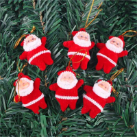 Merry Christmas Santa Claus Snowman Pendant Xmas Ornaments Gift Idea Home Decorations Xmas Tree Hanging Pendant New Year 2023