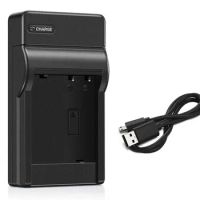 Battery Charger for Panasonic Lumix DMC-FX60, DMC-FX70, DMC-FX80, DMC-FX90, DMC-FX550, DMC-FX580, DMC-FX700 Digital Camera