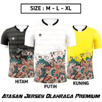 Baju Futsal Jersey Volly Voli Kaos Bola Atasan Badminton MLS TRIBAL Sport