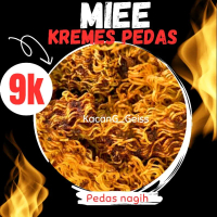 1/4 Mie Kremes Pedas Daun jeruk Nagih
