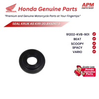 Honda Seal Kruk As Kiri 20.8X52X7.5 untuk Vario 110 Karburator 91202-KVB-901 Original