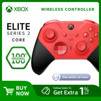 Orginal Microsoft Xbox Elite Wireless Controller Series 2 Core Red Blue gaming Controller for Xbox X Xbox S Xbox One Windows PC