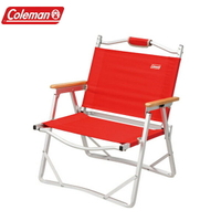 《台南悠活運動家》Coleman CM-7670J 輕薄摺疊椅 紅 戶外椅 休閒椅 露營椅