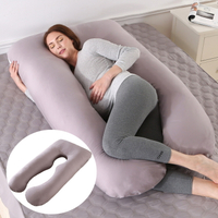 孕婦枕頭可拆洗U型枕大靠墊腰枕