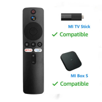 Voice Remote Control for Xiaomi MI Box S Bluetooth-compatible Controller for XIAOMI MI TV STICK Smart TV Box