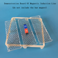 Magnetic Induction Line Demonstration Board Electromagnetic Field Physics Experimental Equipment Not Include Magnets