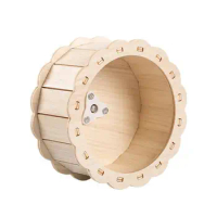 Treadmill for Cage Pet Supplies Exercise Wheel Hamster Wooden Running Wheel Hamster Toys for Other Small Animals Hedgehog Kitty