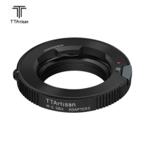 TTArtisan M-E 6Bit II Lens Adapter Ring Converter for Leica M-mount Lens to Sony E Mount Camera ZV-E10 FX30 A6500 A6400 A7 A9