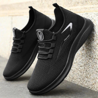 Shoes Men ' s Leisure Shoes Big Diameter Temu Weaving Shoes Air Transmitter Straight Face Shoes