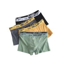 4Pcs Men Underwear Men's Boxers Sexy Underpants Comfortable Breathable Fashion Boys' Panties Underwear Boxershorts Men