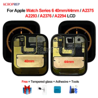 For Apple Watch Series 6 LCD Display Touch Screen Digitizer Assembly For Apple Watch S6 40mm A2375 A2293 44mm A2376 A2294 lcd