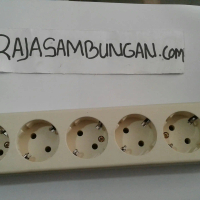 stop kontak 5 lubang arde Uticon st-158 stop kontak lima lubang uticon