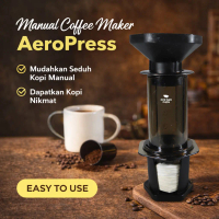 MALAKU MALL Pembuat Kopi Manual Hand Press AeroPress Espresso Maker - T35066