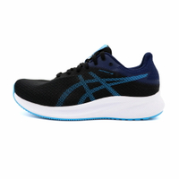 Asics patriot 13 黑藍 網布 寬楦 輕量 休閒 運動 慢跑鞋 男款 B5513 (1011B567-010)