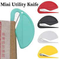 Mini Envelope Opener Semicircle Paper Cutter Portable Letter Opener Sword Utility Knife Box Cutter Letter Opener Office Supplies