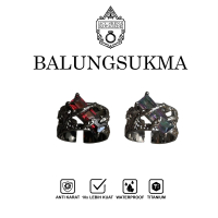 SCAR RING /  OVAL RING CINCIN HEXAGON SQUARE RING / CINCIN TENGKORAK CINCIN HITAM SILVER / CROSS RIN