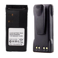 7.2V 2000mAh HNN9009A Ni-Mh Battery For Motorola Walkie Talkie HT750 HT1550 GP140 GP320 GP328 GP338 GP340 GP360 Pro5150 Radio