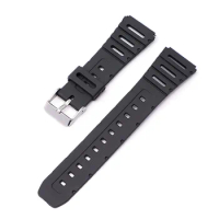 18mm/20mm Watchband Rubber Strap For Casio CA-53W F108W AE1200 Watch Accessories Waterproof pin buckle Watch Straps Replace