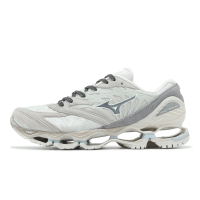 Mizuno 休閒鞋 Wave Prophecy Ls 男鞋 灰 米白 復古跑鞋 美津濃 D1GA2454-01