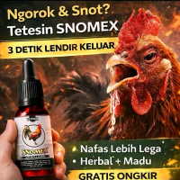 SNOMEX - OBAT  NGOROK SNOT DAN CRD UNTUK SEMUA JENIS AYAM