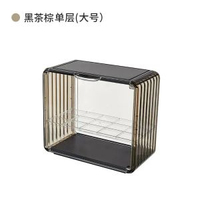 磁啜娃娃盲盒收納盒防塵包包亞克力泡泡瑪特展示櫃玩具手辦展示架