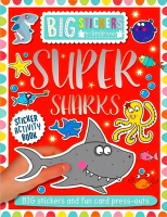 BIG STICKERS FOR LITTLE HANDS SUPER SHARKS