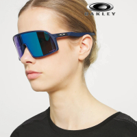 【Oakley】奧克利 SUTRO A 亞洲版 時尚輕包覆太陽眼鏡 OO9406A 04 霧藍框蔚藍水銀鍍膜鏡片 公司貨