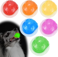 6Pcs Squeaky Dog Balls Dog Toys Balls for Training Tough Ball Toys for Dogs Fit with Dog Ball Launch
