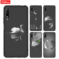 Silicone Soft Cover For Huawei Y9S Y9 S Case STK-L21 STK-L22 STK-LX3 Cartoon Cats Photo For Huawei Honor 9X Honor9 9 X Pro Case