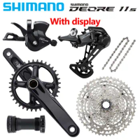 SHIMANO DEORE M5100 1x11 SPEED GROUPSET XT Crank 170/175x32/34/36/38T CS-M5100 Cassete 11v