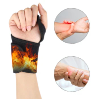 Magnetic Therapy Self-Heating Wrist Support Brace Men Women Wrist Wrap Guard Winter Hand Warmer Pain Relief Wristband Belt
