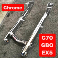 C70 GBO EX5 HIGH POWER HP REAR FORK SWING ARM CHROME LAMPU BULAT PETAK C70 GBO SWING ARM KROME