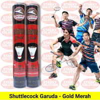 Shuttlecock Bulutangkis GARUDA GOLD MERAH Kock Kok Badminton Original
