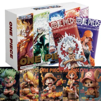 Original One Piece Collection Cards Booster Box Rare Pack Anime Luffy Zoro Nami Chopper Competitive Card Child Birthday Gift Toy