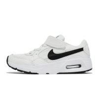 Nike 休閒鞋 Air Max SC PSV 中童 童鞋 白 經典 皮革 魔鬼氈 氣墊 CZ5356-102