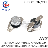 2PCS KSD301 10A 250V temperature control switch normally closednormally open 40 45 85-180 degrees
