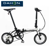 【DAHON 大行】K3 14吋3速 鋁合金輕量僅8.1公斤折疊單車/自行車/小折(通勤推行超容易)