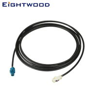 Eightwood Car Accessories RF Coaxial Cable Fakra HSD Z to B Female Decar 353 for BMW E60 E90 E87 E70 COMBOX BMW CIC USB Cable