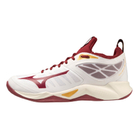 Mizuno Wave Dimension [V1GA224045] 男 排球鞋 運動 訓練 襪套式 包覆 緩震 白紅