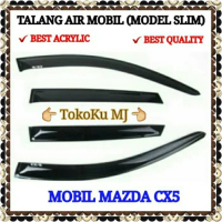 TERLARIS TALANG AIR MOBIL MAZDA CX5 - MODEL SLIM (4 PINTU FULL SET) HITAM