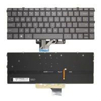 100%New Original US For HP Spectre X360 13-AW TPN-Q225 13-aw2042TU English Backlit Laptop Keyboard