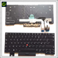 French Azerty Backlit Keyboard for Lenovo Thinkpad E480 E485 L480 L380 T490 T14 E490 E495 L490 T495 yoga T480S L390 P43S P14S FR