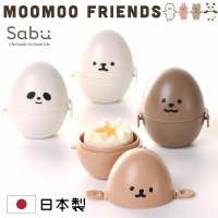 SABU HIROMORI 日本製MOOMOO水煮蛋保鮮盒(4色任選/戶外/露營/野餐)