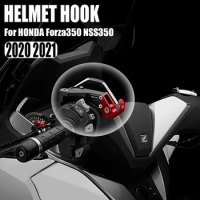 For HONDA Forza350 NSS350 FORZA 350 2020 2021 New Motorcycle Accessories CNC Aluminum Pendant Helmet Hook