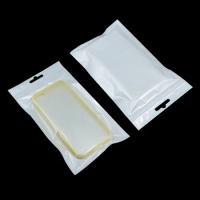 Wholesale White/Clear Cell Phone Case Plastic Storage Packaging Poly Bag FOR Case for iPhone 6 5S 5 4S 4 Samsung Galaxy S6 S5 S4