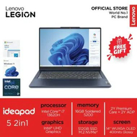 LENOVO IDEAPAD 5 2IN1 14IRH9 8AID [INTEL I7-13620H/16GB/512GB/14" WUXGA OLED/TOUCH/WIN11HOME] COSMIC