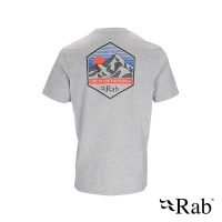 【RAB】Stance Mountain Peak Tee 透氣短袖有機棉T恤 男款 泥岩灰 #QCB66