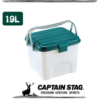 【CAPTAIN STAG 日本 鹿牌 月光寶盒 19L《L》】M-1966/可承重/置物桶/洗車桶/收納桶/萬用桶