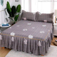 Thickening Comforter Bedding Sets Colourful Home Bedspreads/pillowcases Bedroom Set Queen Full Size Bed Frame Cute Bed Skirt